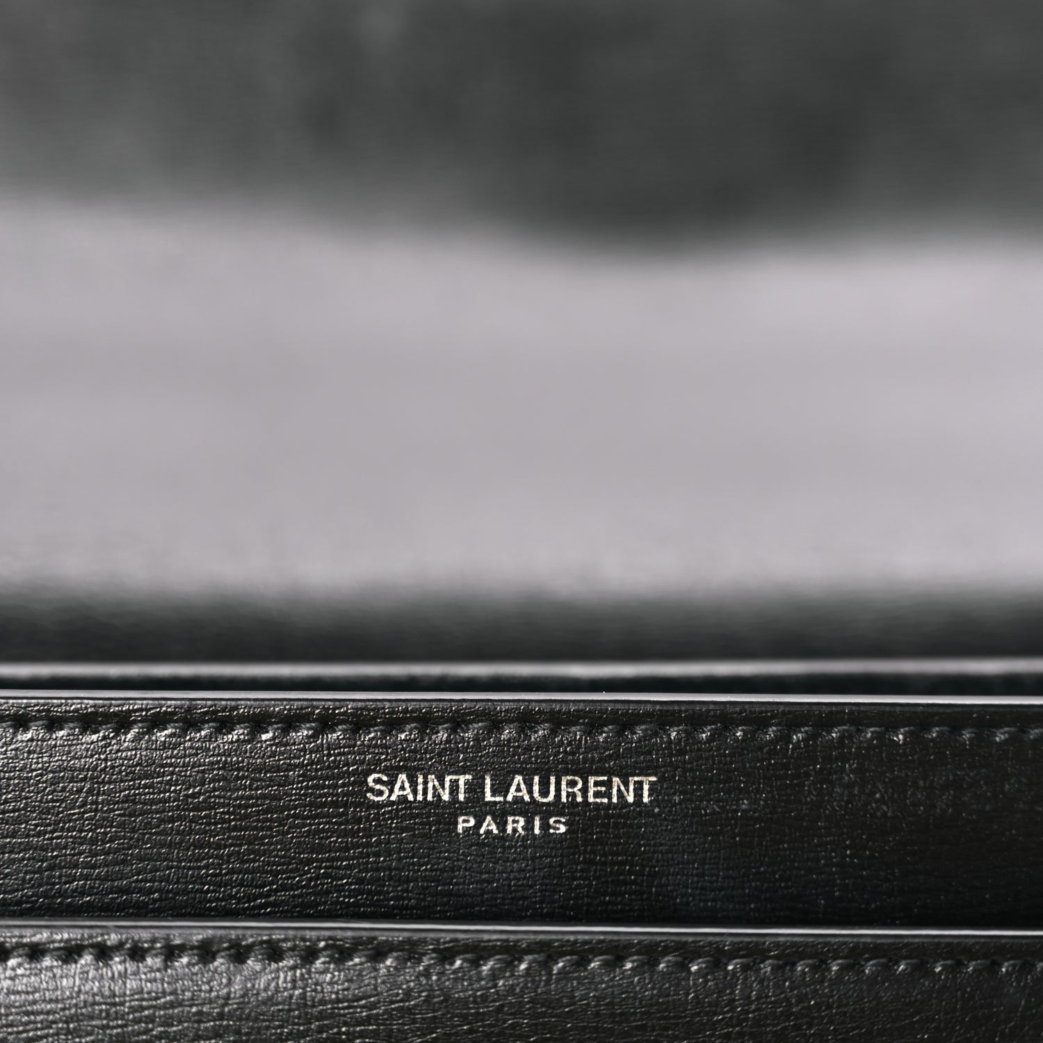 Saint Laurent Calfskin Medium Monogram Sunset Black 5 of 8