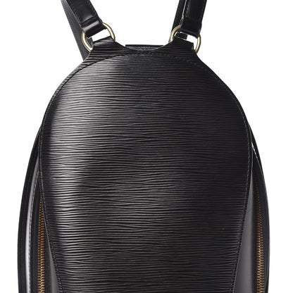 Louis Vuitton Epi Mabillon Backpack Black 8 of 14