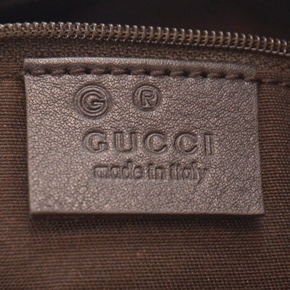 Gucci Leather Horsebit Embossed Hobo Chocolate 5 of 8
