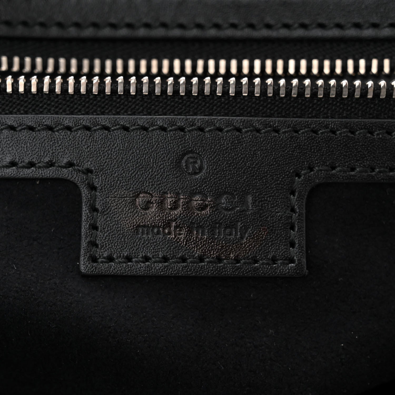 Gucci Calfskin Petite GG Small Tote Bag Black 6 of 10