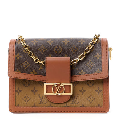 Louis Vuitton LOUIS VUITTON Reverse Monogram Dauphine MM 1 of 12