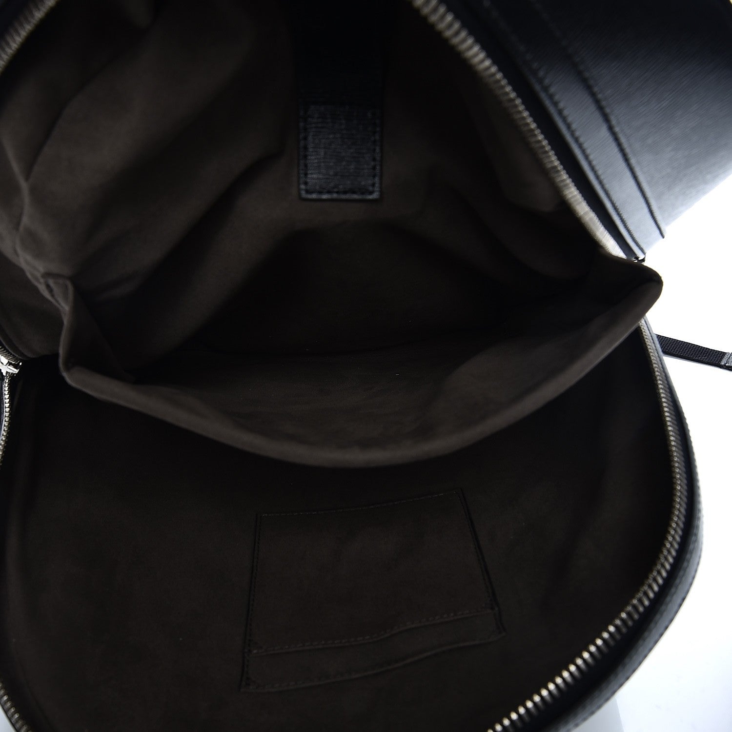 Gucci Calfskin Kingsnake Dome Backpack Black 6 of 9