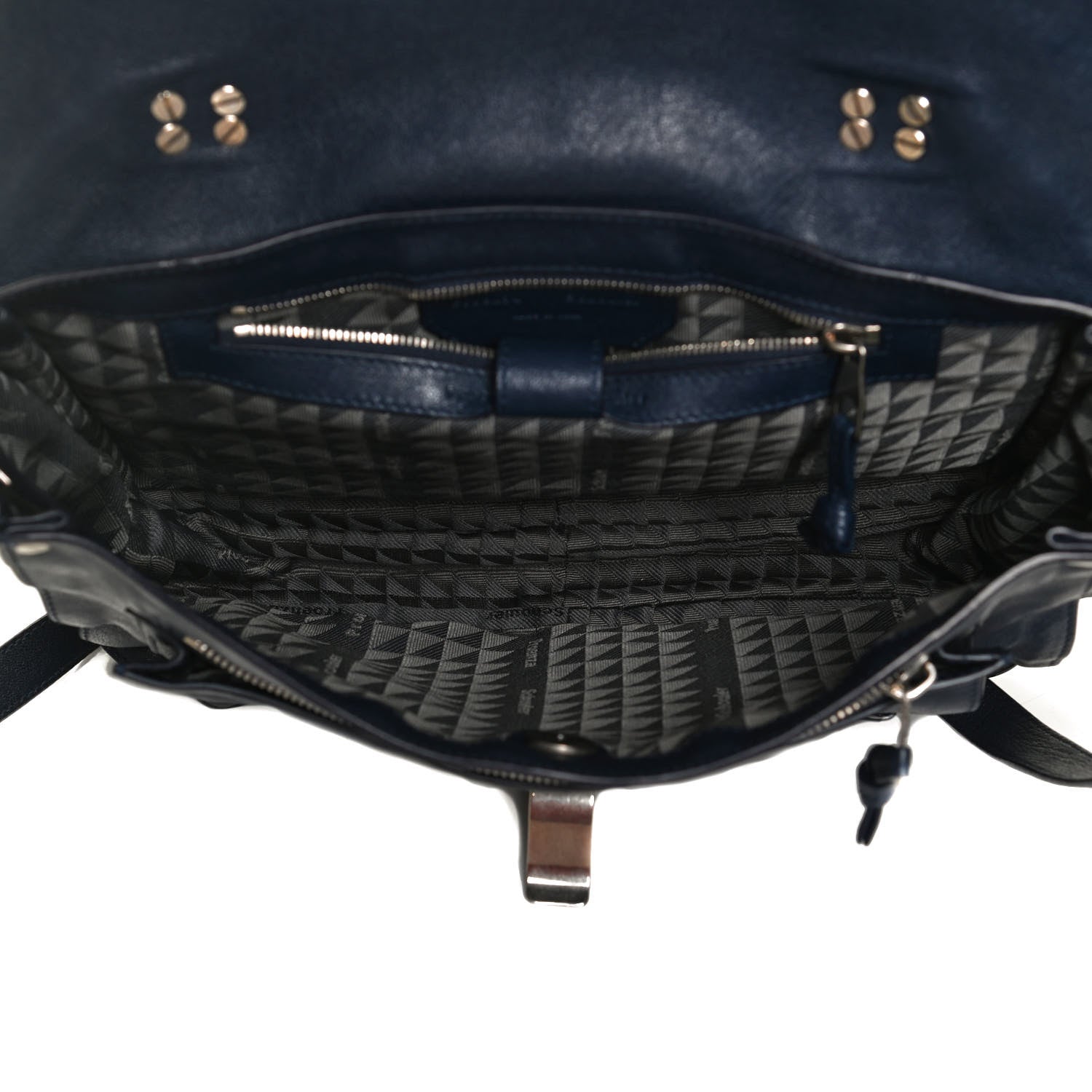 Proenza Schouler Lambskin Medium PS1 Satchel Navy 5 of 13