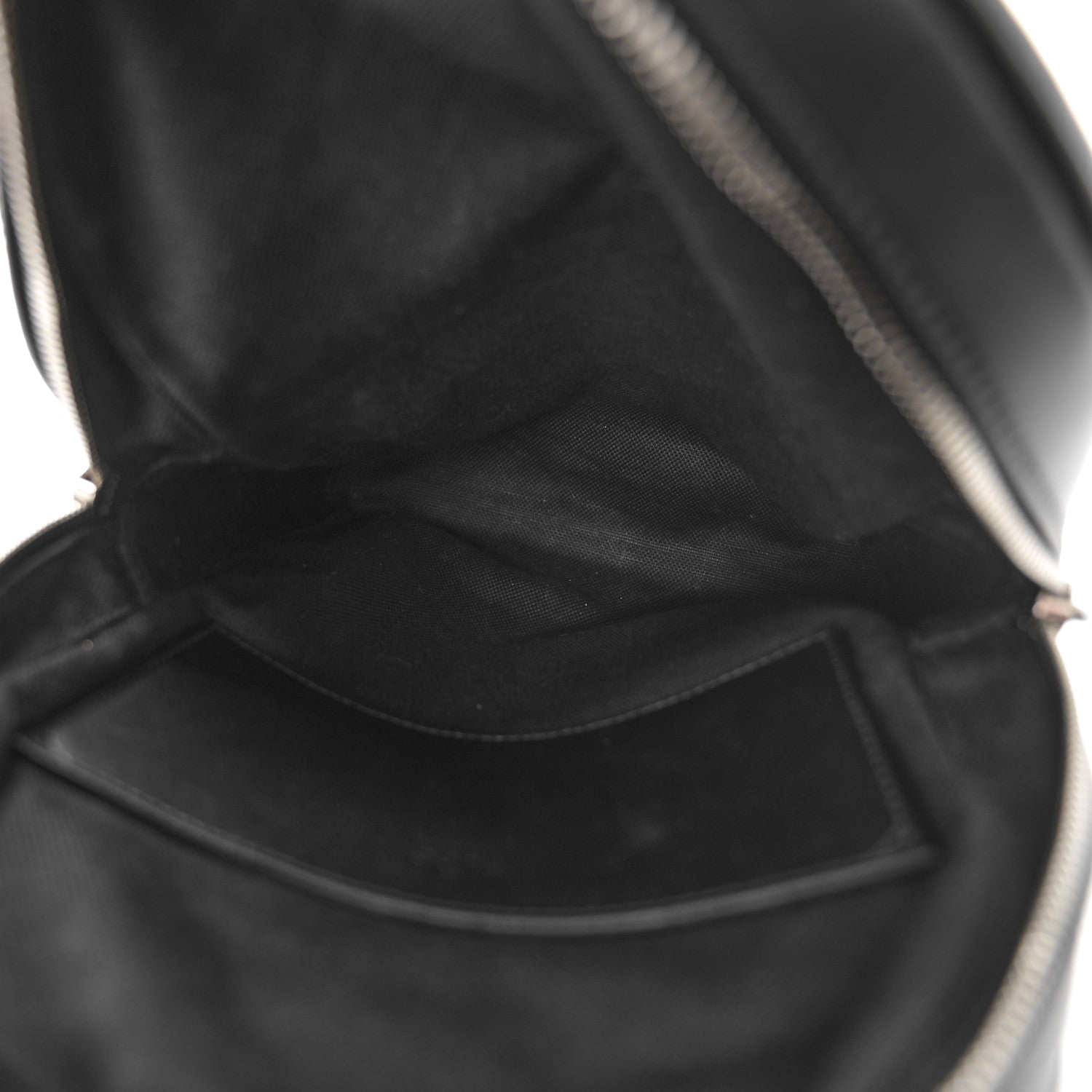 Gucci GG Supreme Monogram Calfskin Web Sling Backpack Black Grey 5 of 10