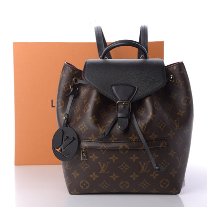 Louis Vuitton Monogram Montsouris PM Black 9 of 9