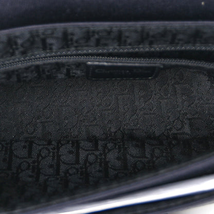 Christian Dior Silk Jersey Crystal Hardcore Bag Navy 4 of 8