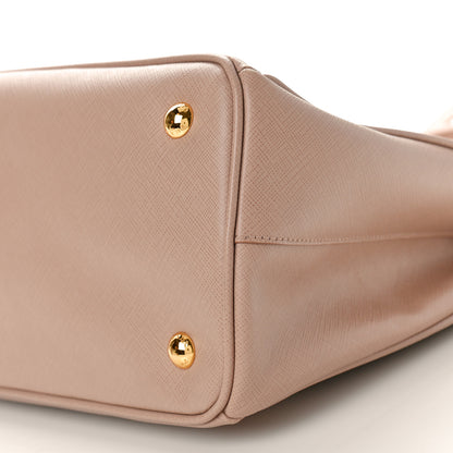 Prada Saffiano Medium Galleria Double Zip Tote Cammeo 9 of 13