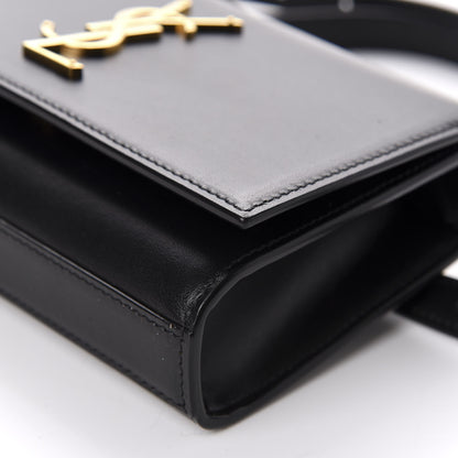 Saint Laurent Smooth Calfskin Monogram Kate Belt Bag Black 7 of 9