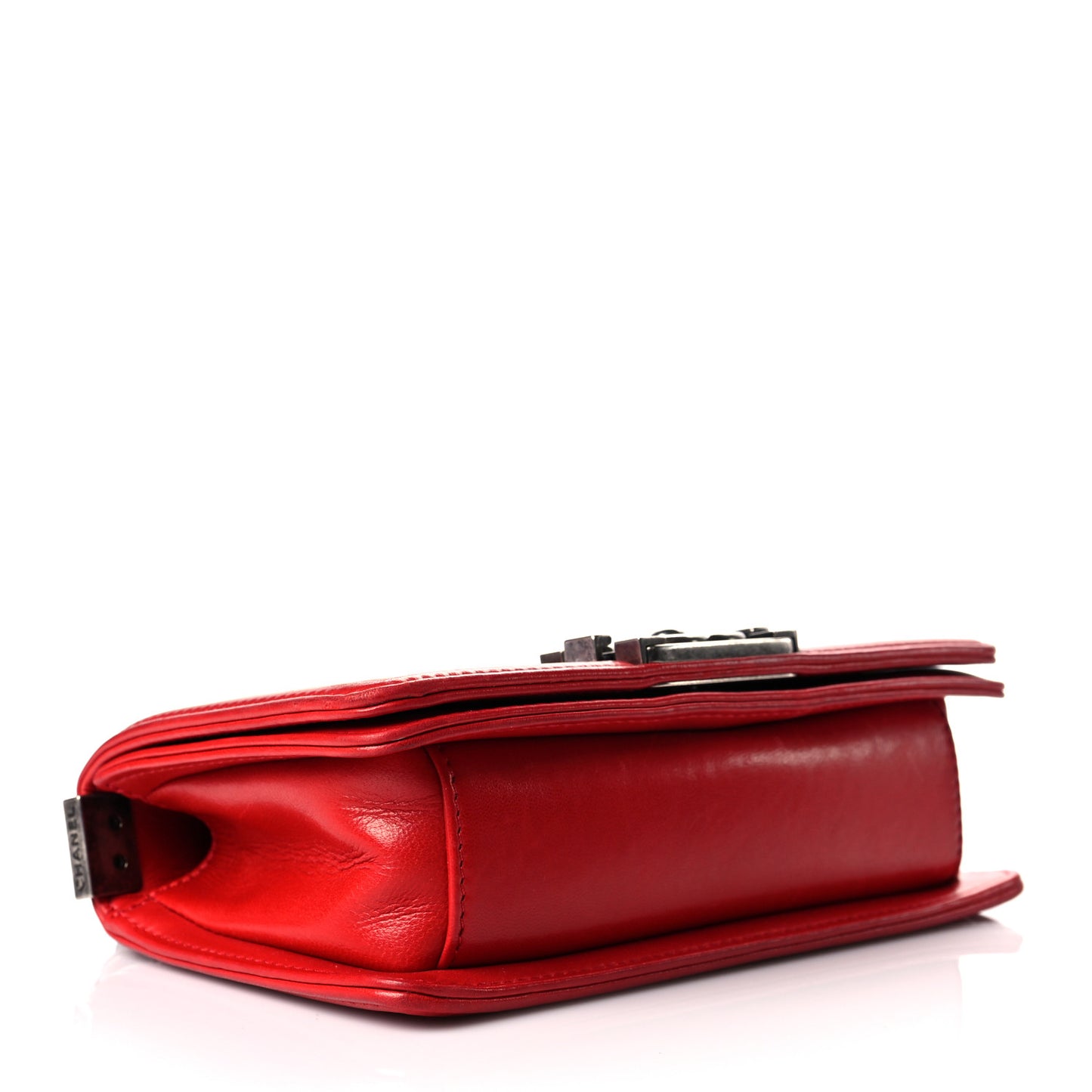 Galuchat Stingray Small Boy Flap Red