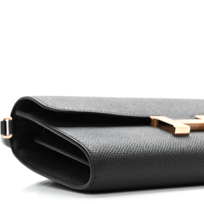 Hermes Epsom Constance Wallet To Go Black 8 of 10