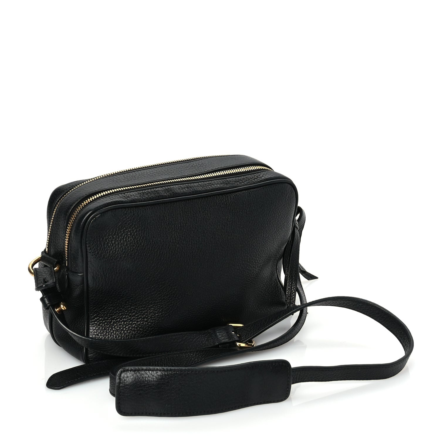 Prada Vitello Phenix Camera Bag Black 2 of 8
