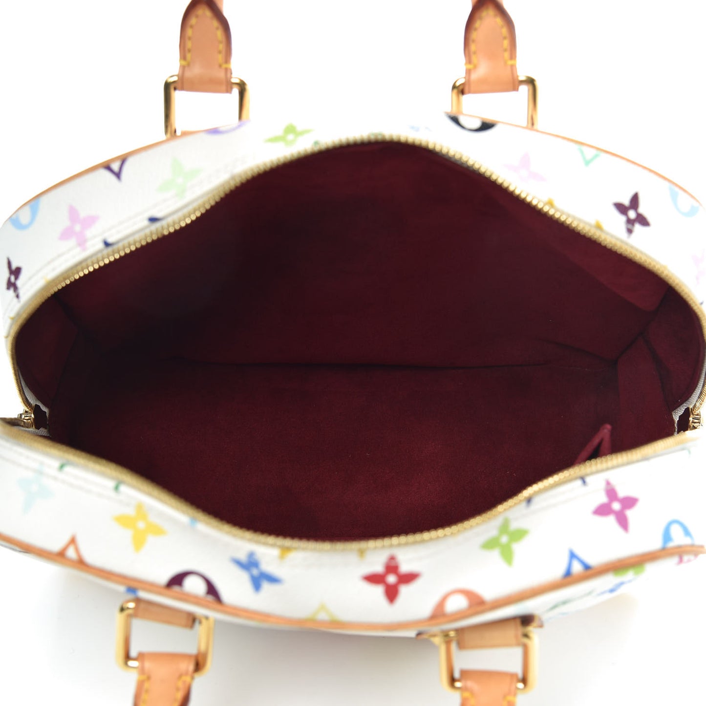 Monogram Multicolor Trouville White