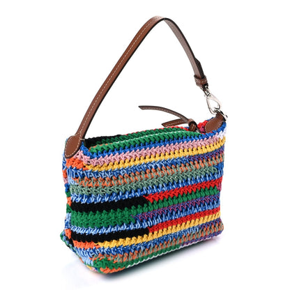 Miu Miu Fabric Crochet Pouch  Multicolor 2 of 8