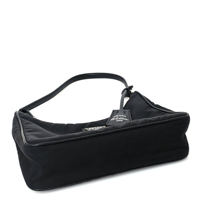 Prada Tessuto Nylon Mini Re-Edition 2000 Bag Black 3 of 7