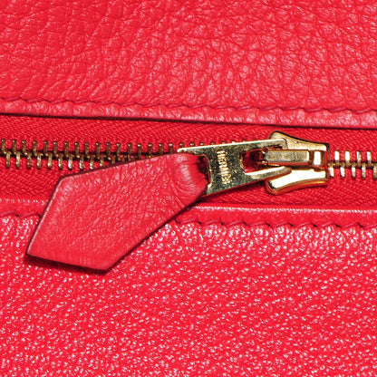 Hermes Taurillon Clemence Kelly Retourne 35 Bougainvillea 16 of 26