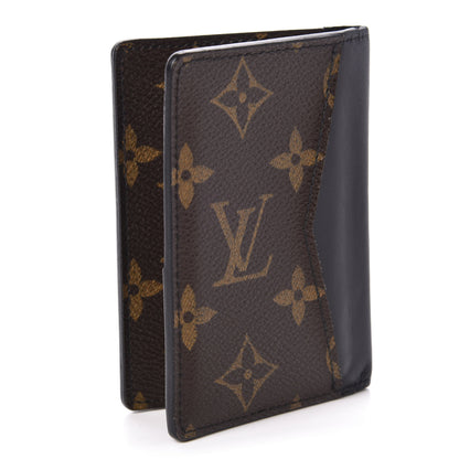 Louis Vuitton Monogram Macassar Pocket Organizer NM 3 of 9