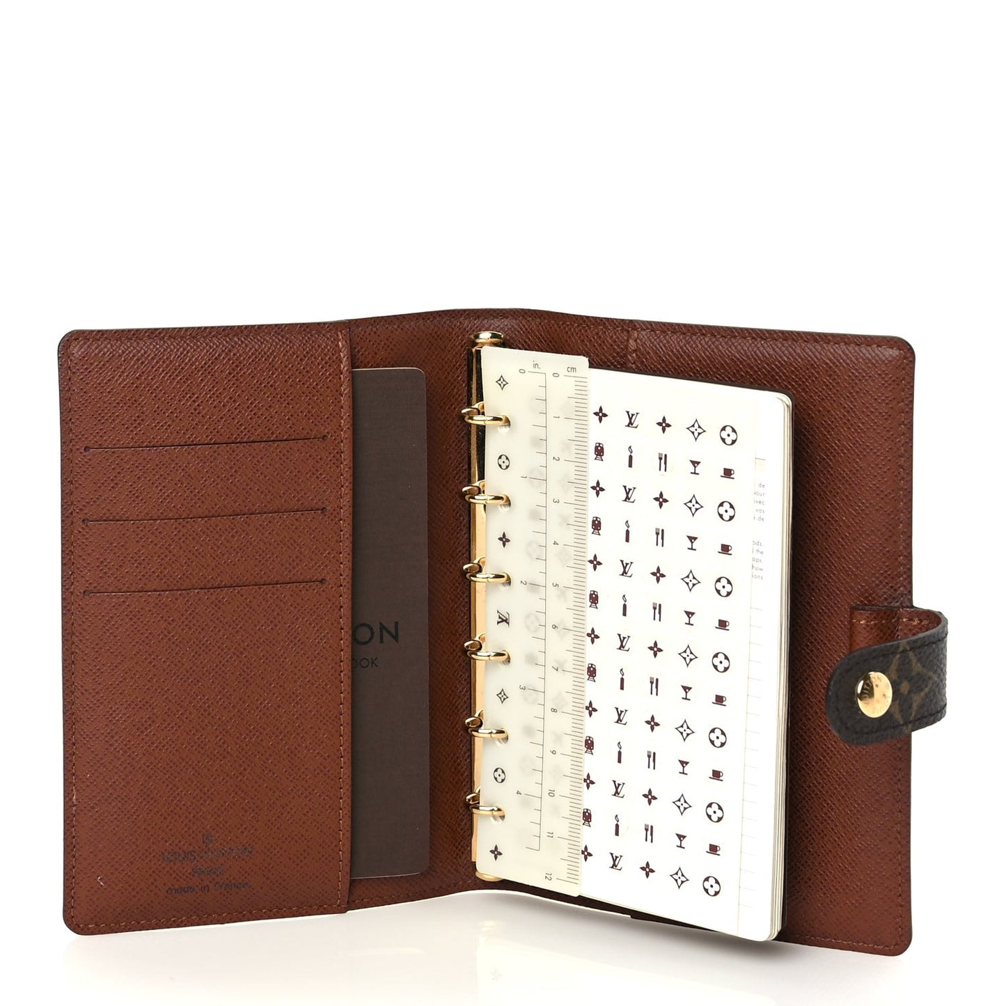 Monogram Small Ring Agenda Cover