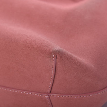 Mansur Gavriel Suede Mini Mini Bucket Bag Blush 9 of 15