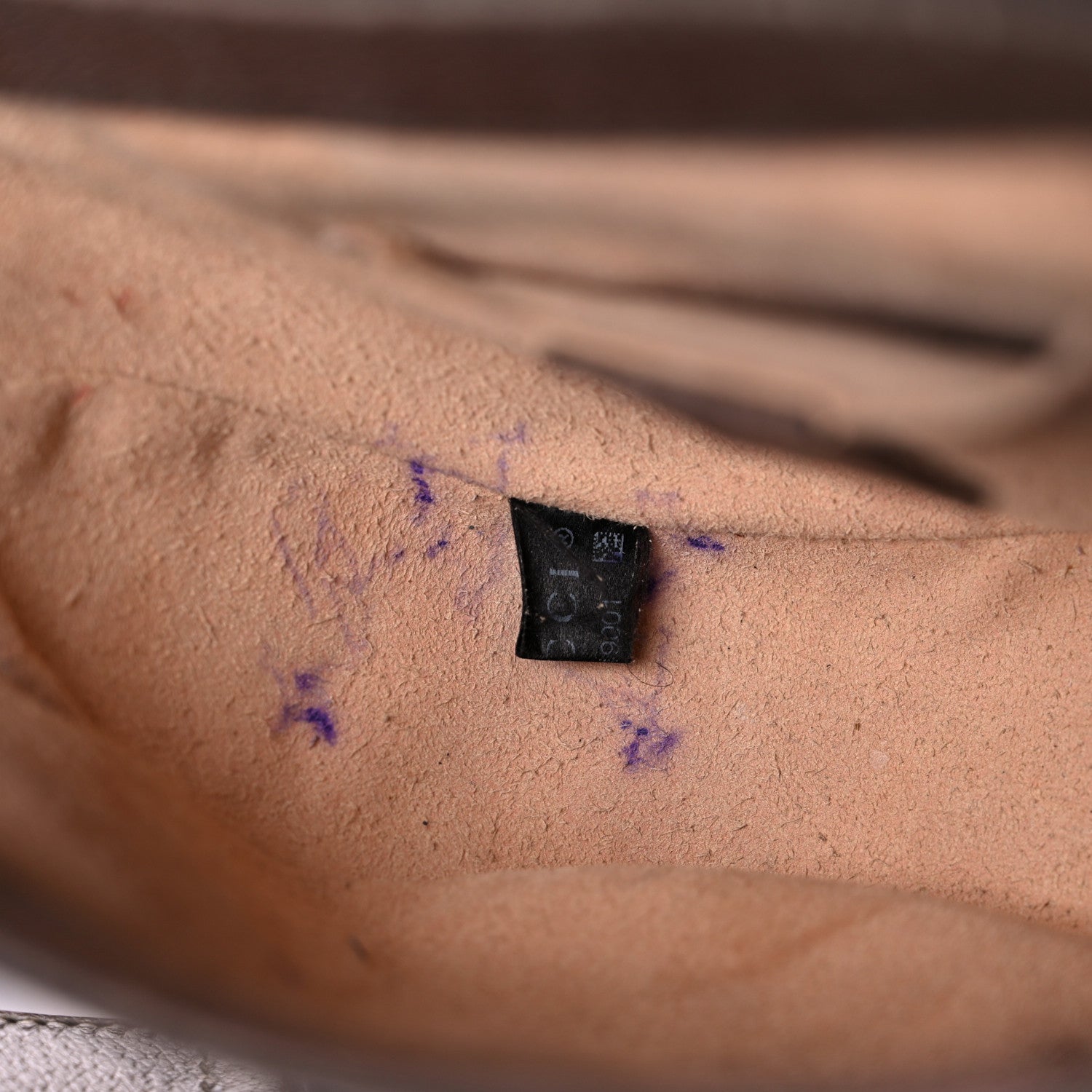 Gucci GG Supreme Monogram Bengal Web Medium Padlock Messenger Shoulder Bag Beige Pink 8 of 28