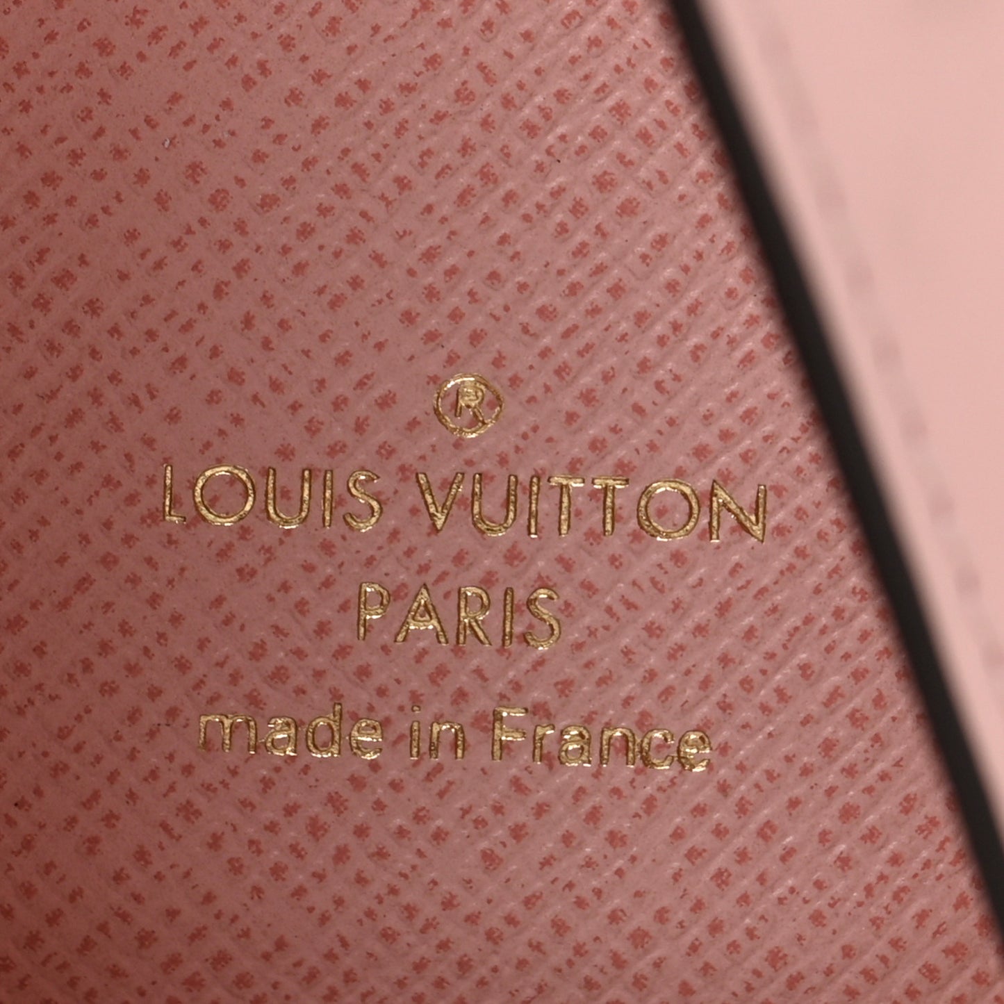 Monogram Zoe Wallet Rose Ballerine