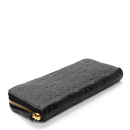 Louis Vuitton Empreinte Clemence Wallet Black 3 of 4