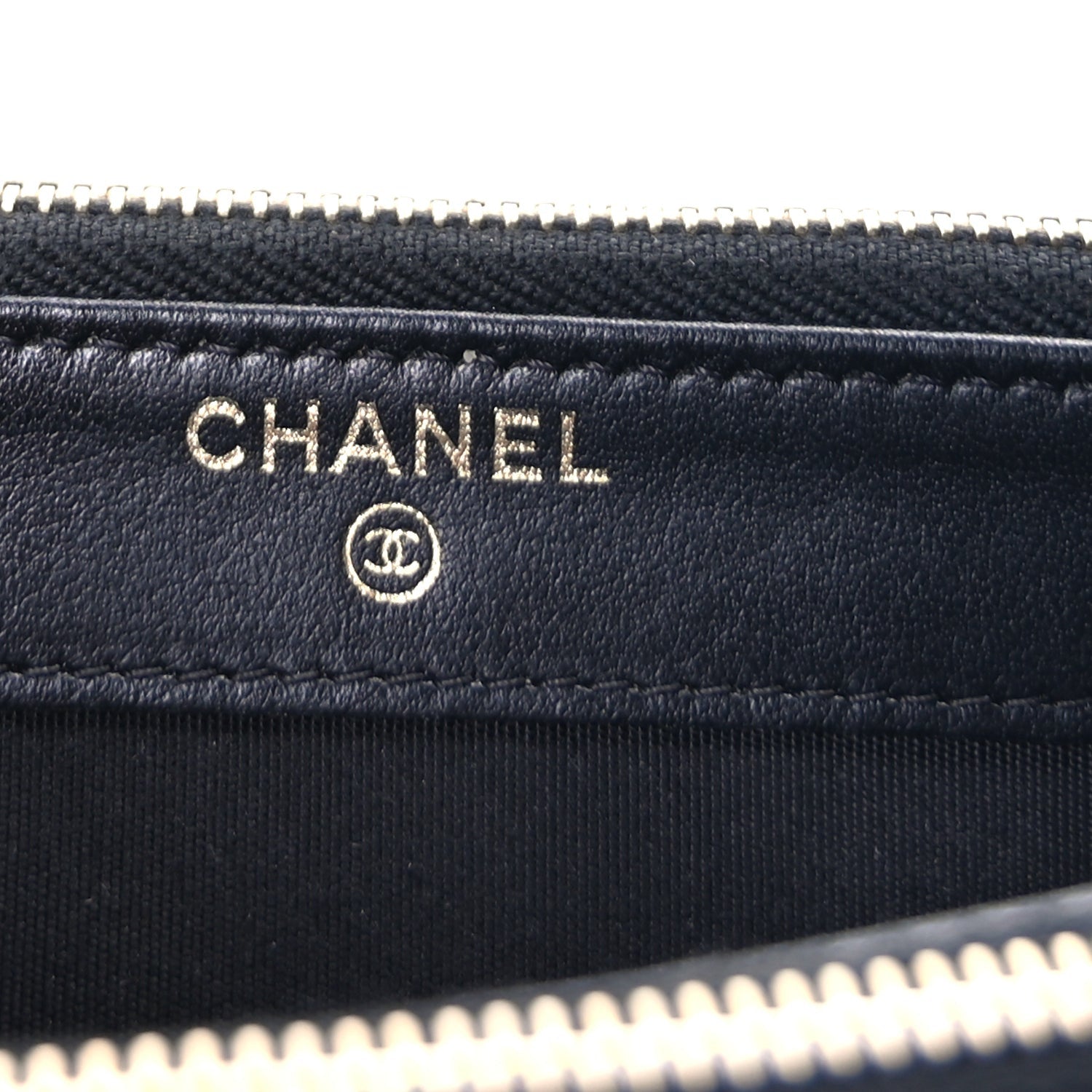 Chanel Caviar Quilted CC Filigree Clutch With Chain Black 5 of 8
