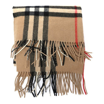 Burberry Wide Check Cashmere Scarf 2 of 4