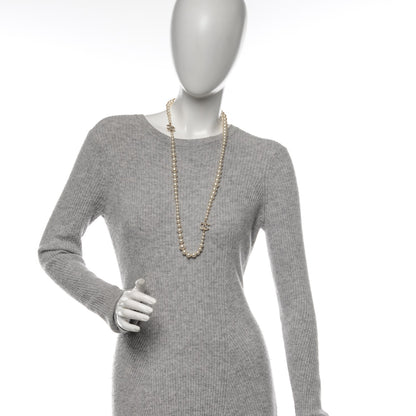 Chanel Graduated Pearl CC Long Necklace Gold 2 of 6