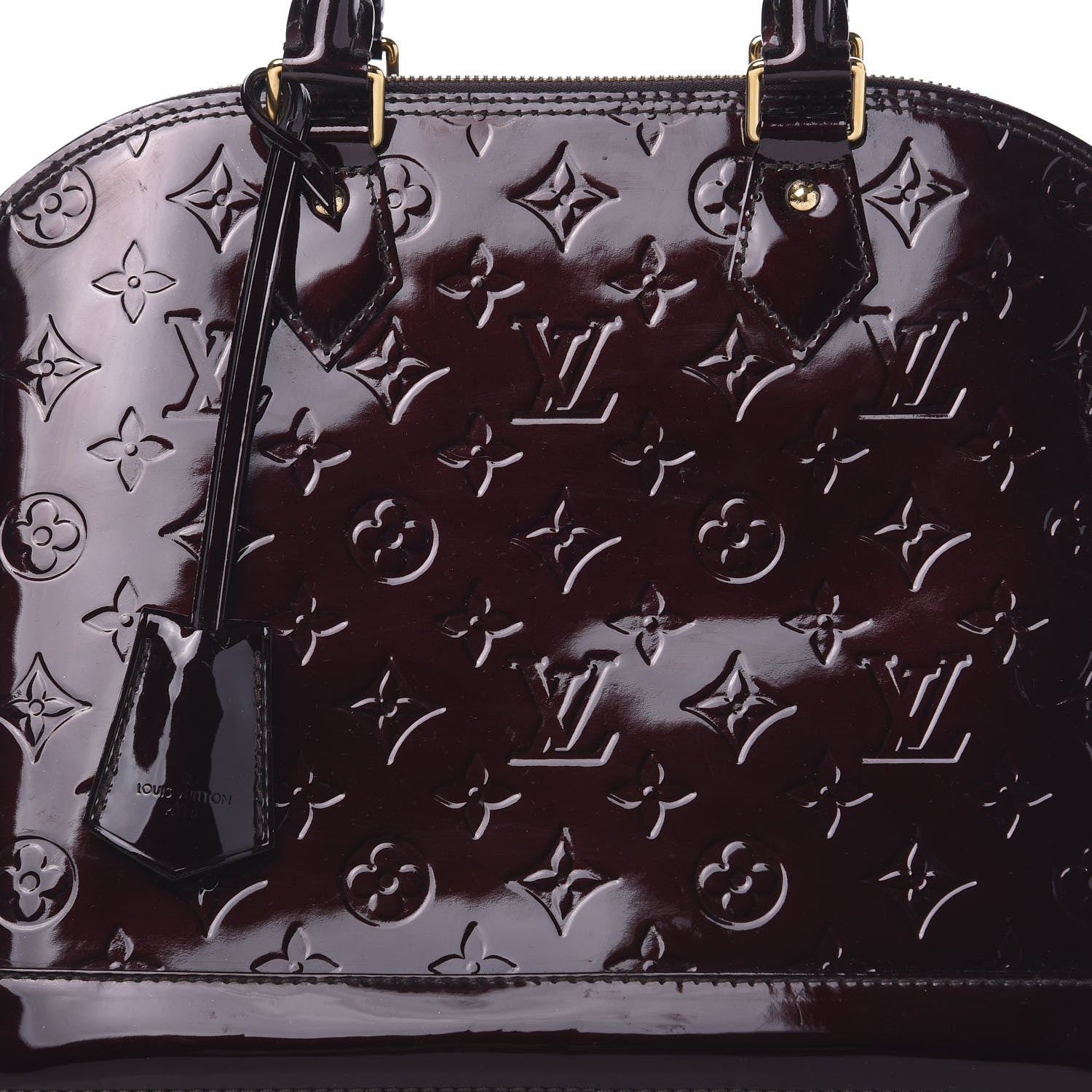 Louis Vuitton Vernis Alma PM Amarante 9 of 9