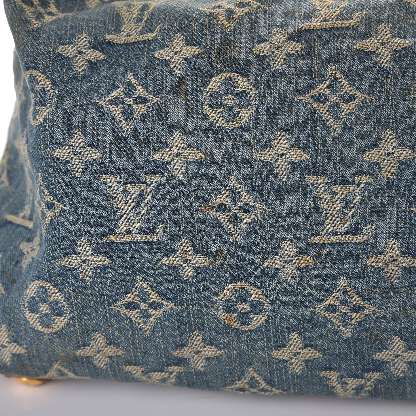 Monogram Denim Baggy PM Blue