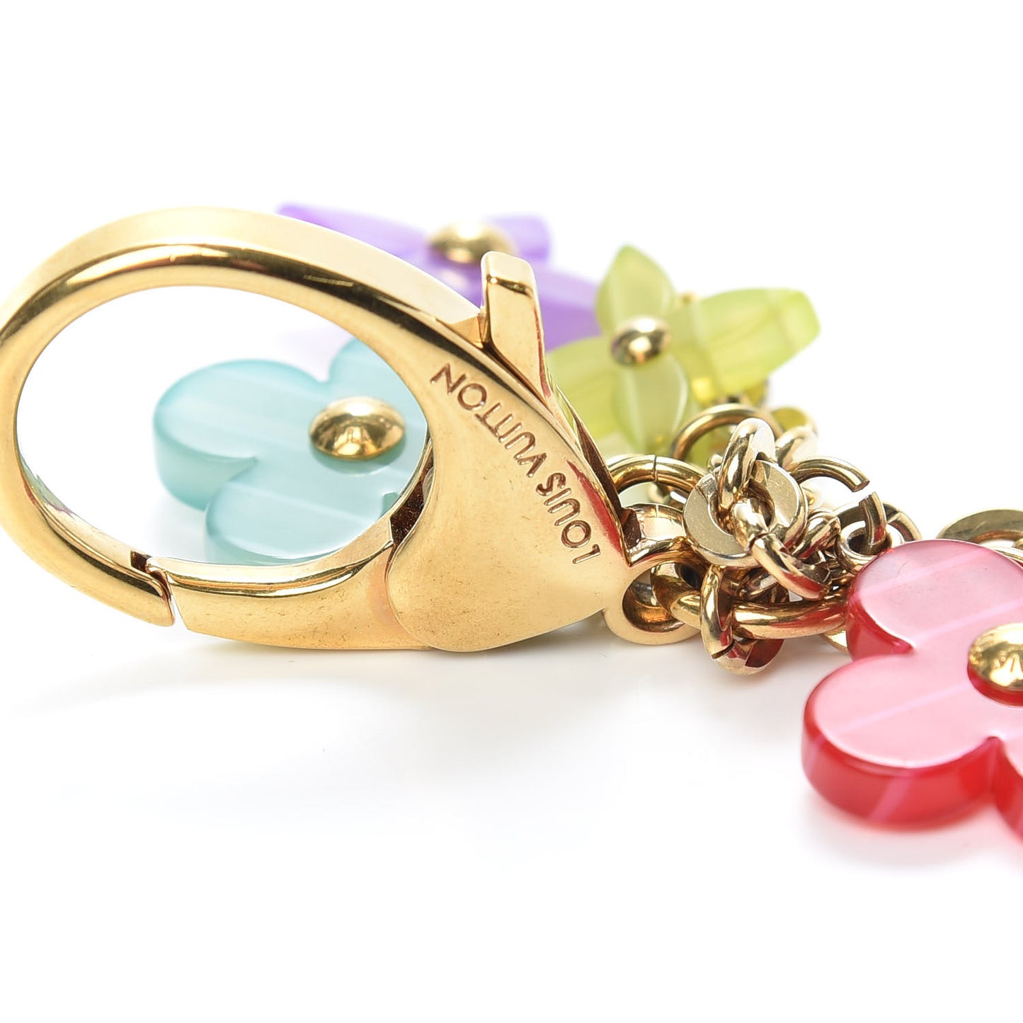 Pop Flower Bag Charm Multicolor