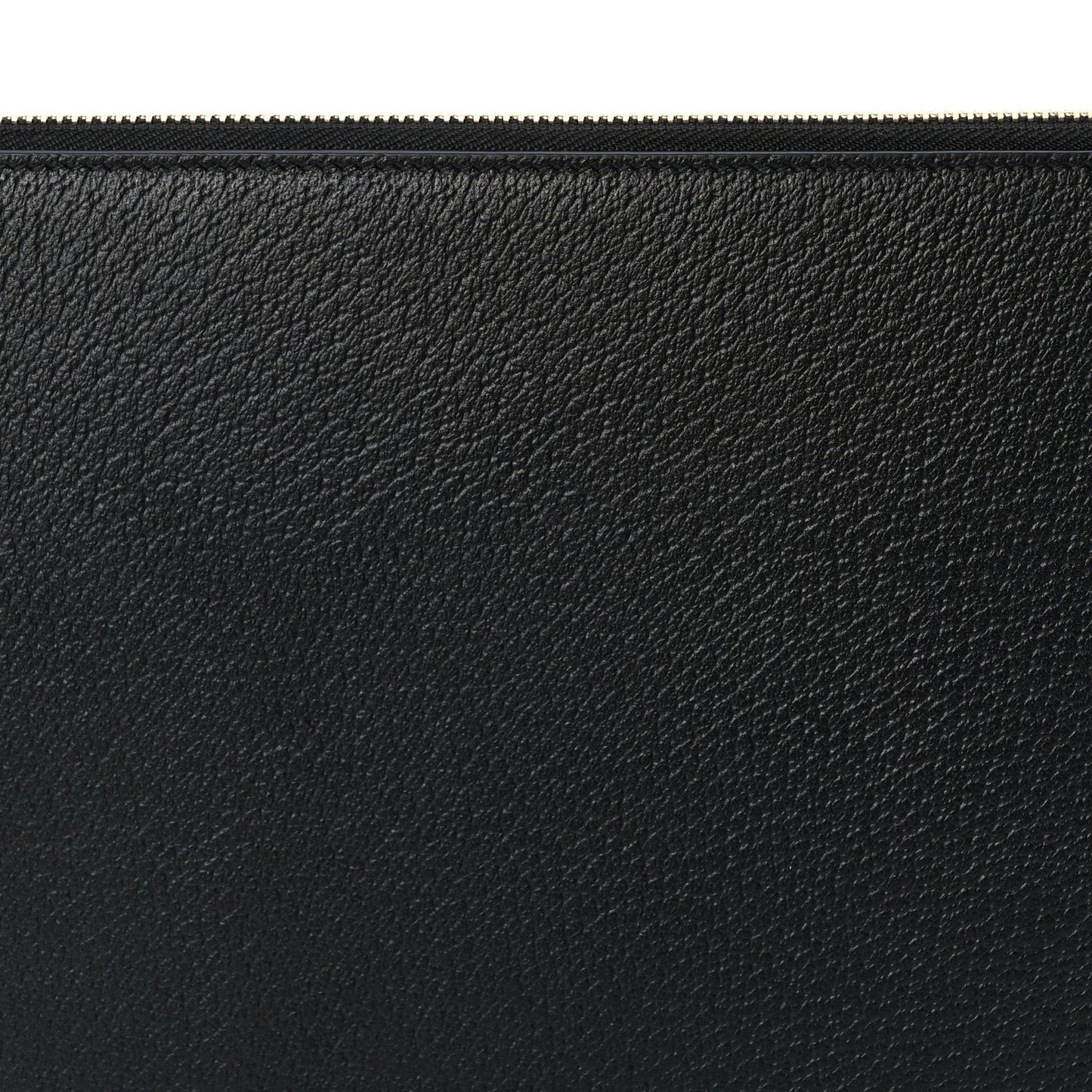 Calfskin Horsebit 1955 Wristlet Pouch  Black