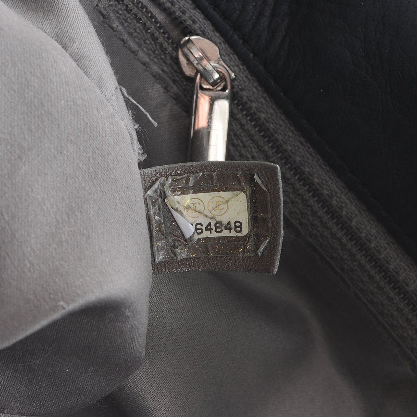 Lambskin Double Stitch Maxi Flap Navy