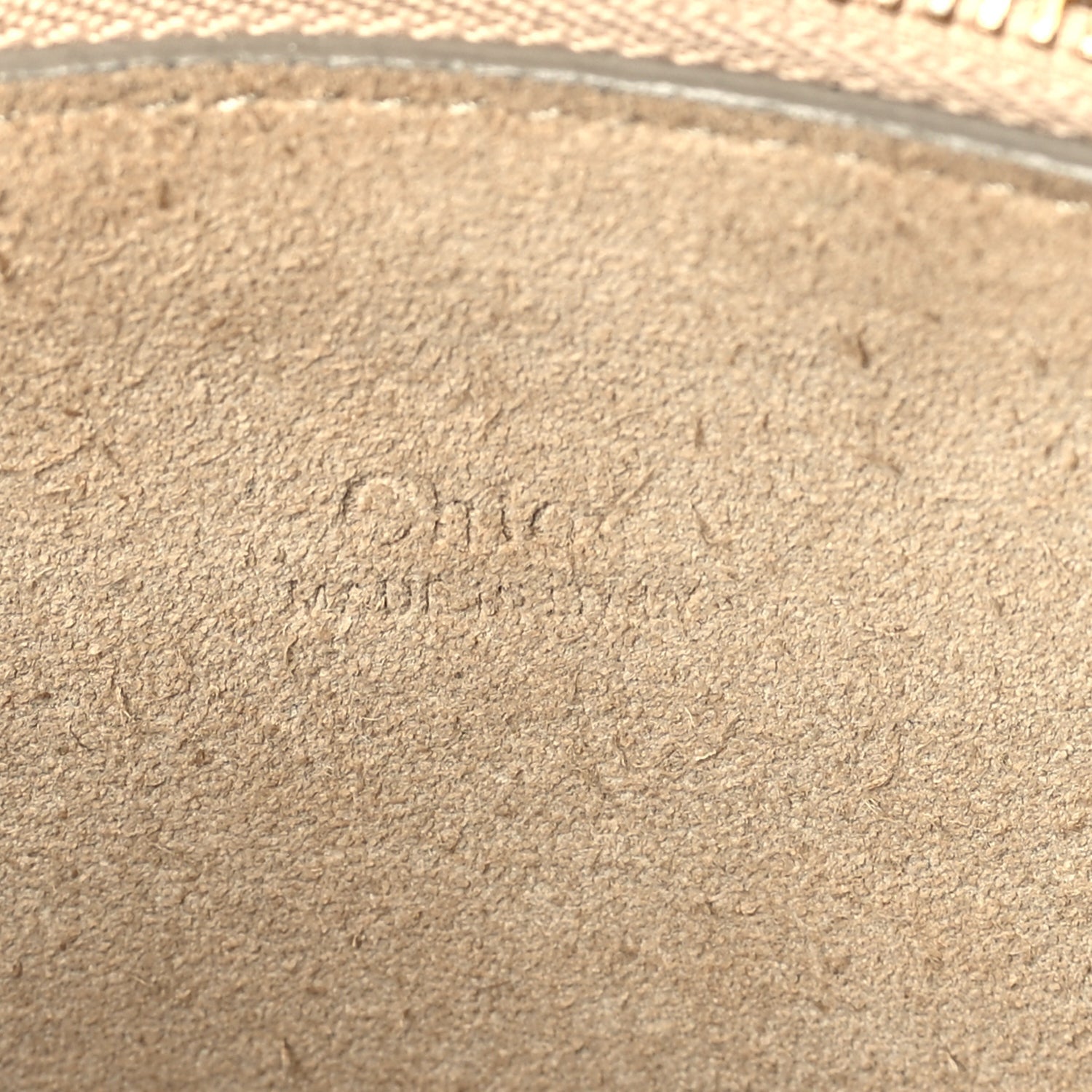 Chloe Suede Calfskin Small Faye Shoulder Bag Black 5 of 8