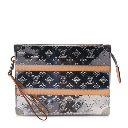 Louis Vuitton Monogram Mirror Trunk Pouch Silver 1 of 11