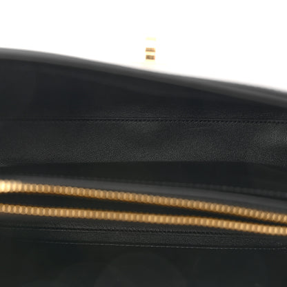 Celine Satinated Calfskin Small 16 Top Handle Bag Black 5 of 11