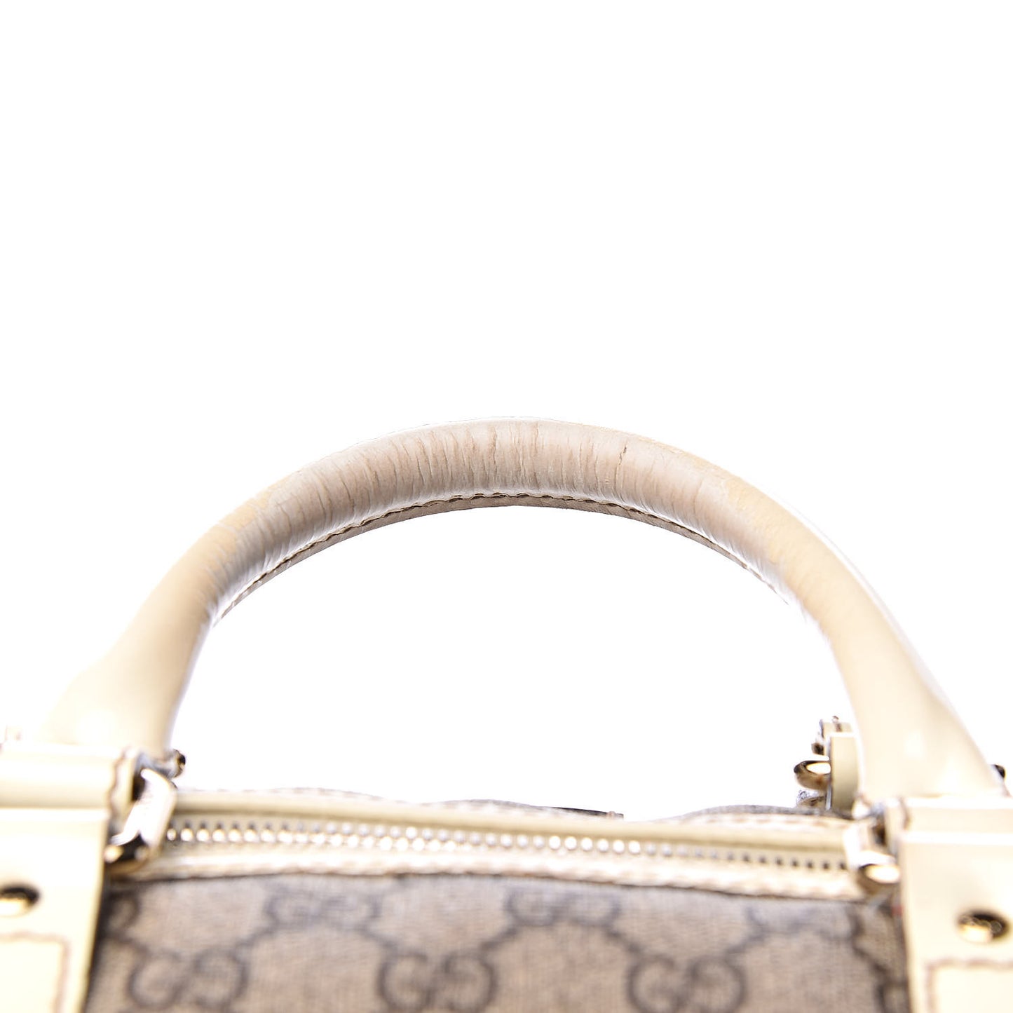 GG Plus Monogram Medium Joy Boston Off White