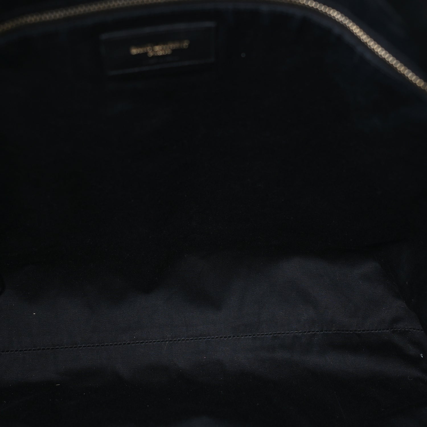 Saint Laurent Lambskin Quilted Maxi Icare Shopping Tote Black 5 of 7