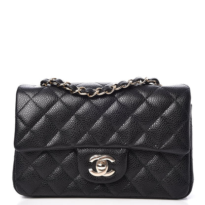 Chanel Caviar Quilted Mini Rectangular Flap Black 1 of 7