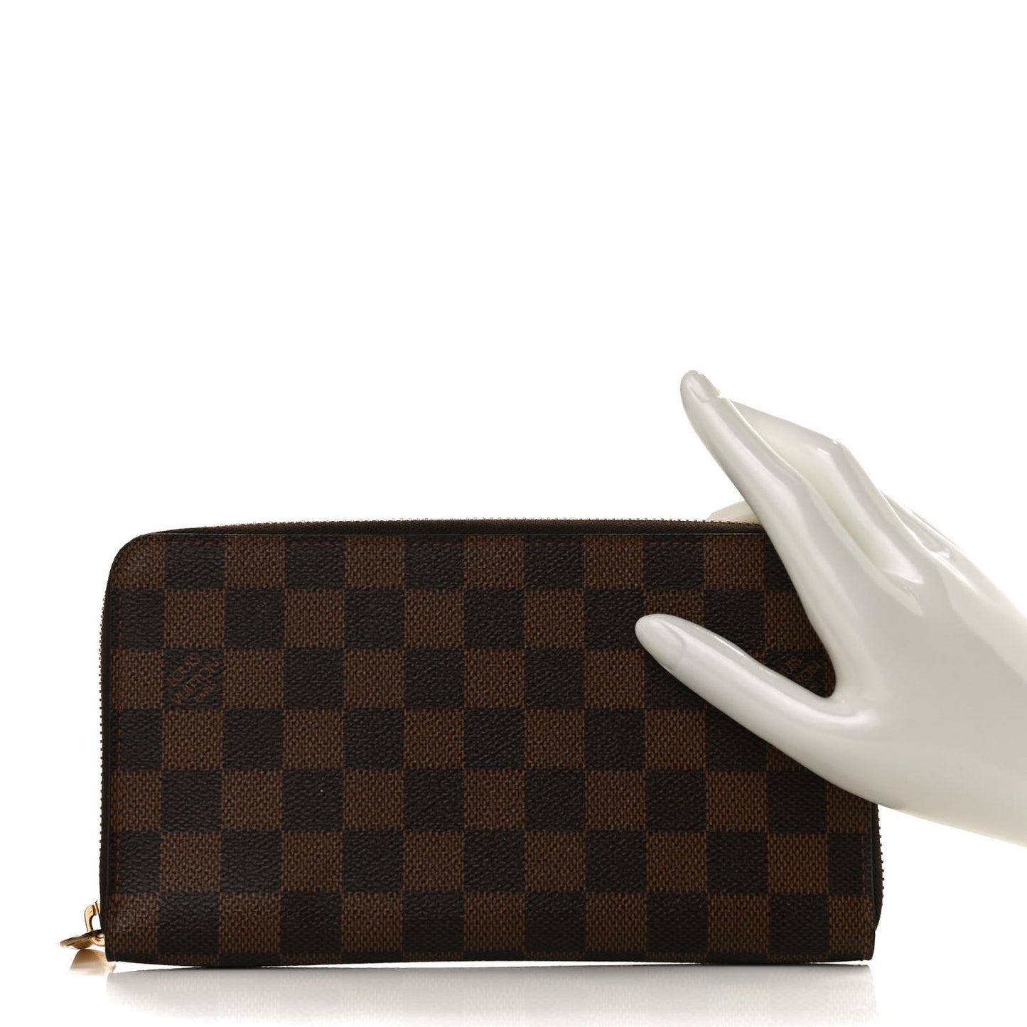 Damier Ebene Zippy Organizer Wallet