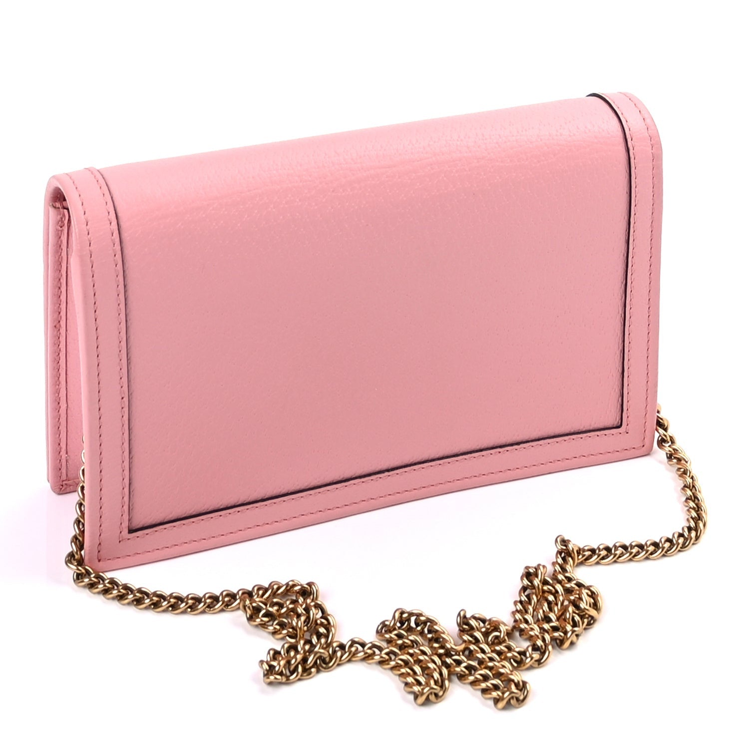 Gucci Textured Dollar Calfskin Mini Diana Chain Bag Wild Rose 2 of 8