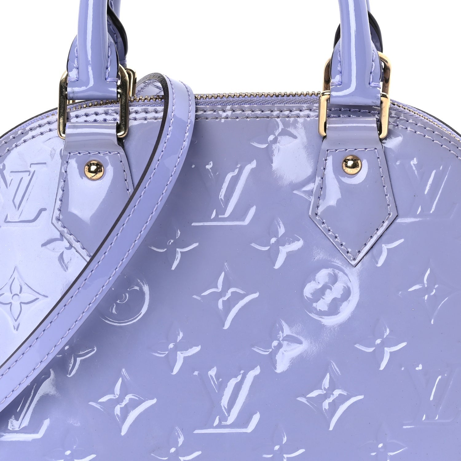 Louis Vuitton Vernis Alma BB Lilac 6 of 7