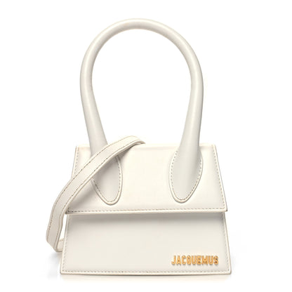 Jacquemus Smooth Calfskin Le Chiquito Moyen White 1 of 12