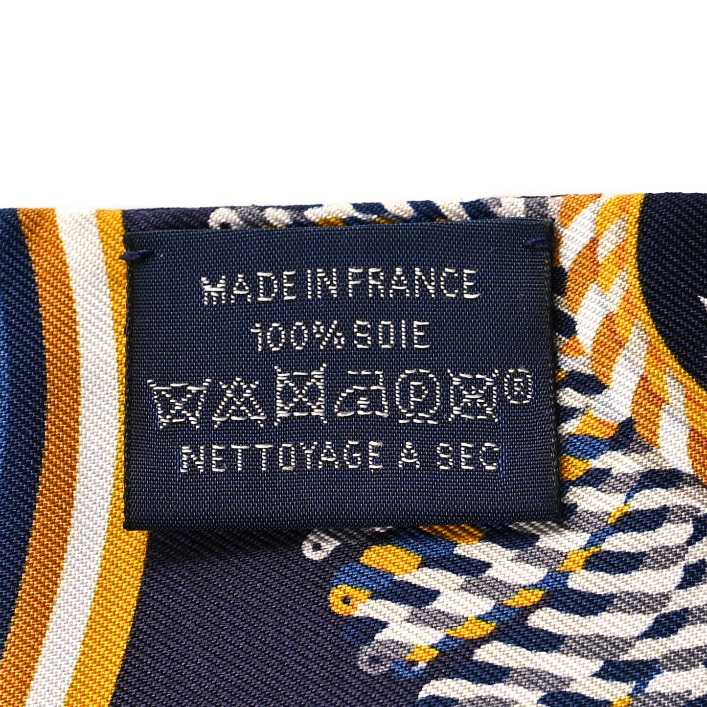 Silk Epaulettes De Gala Twilly Marine Gold White