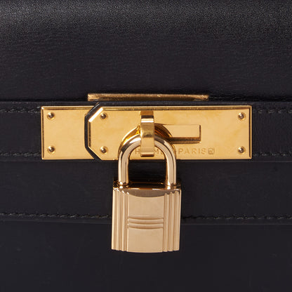 Hermes Box Kelly Sellier 35 Black 19 of 32