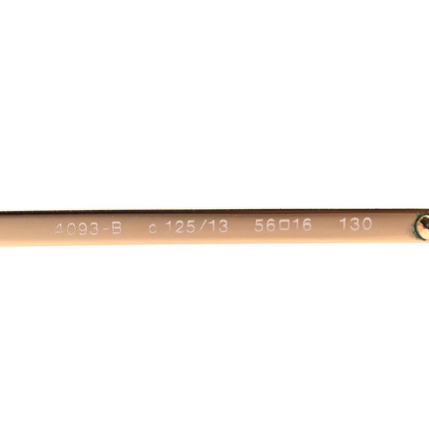 Crystal CC Logo Sunglasses 4093-B Gold