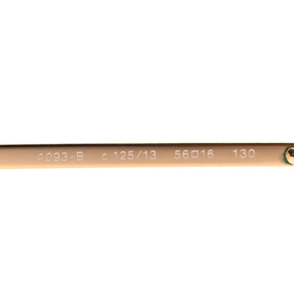 Chanel Crystal CC Logo Sunglasses 4093-B Gold 6 of 6