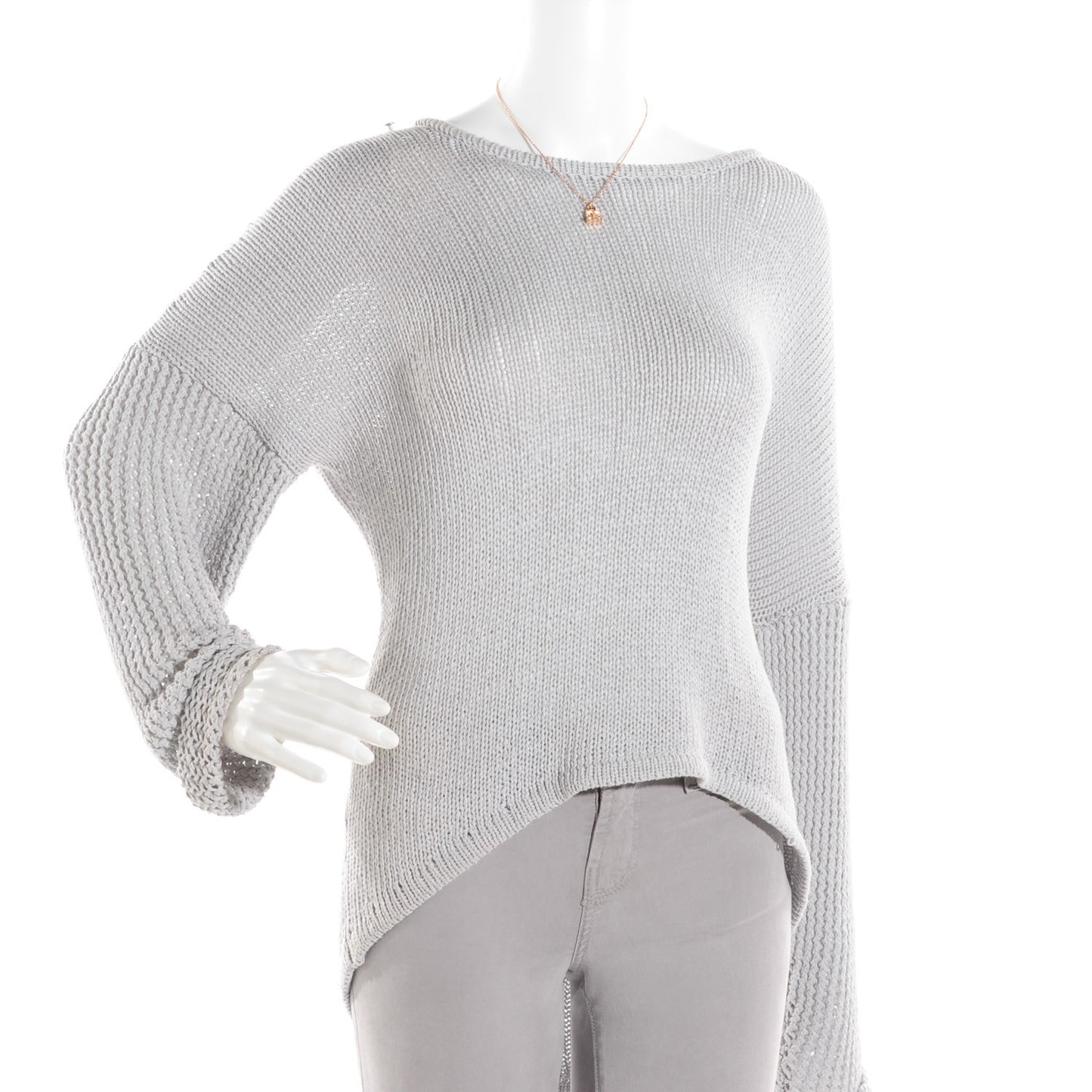 18K Rose Gold Diamond Birkin Pendant Necklace