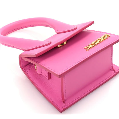 Jacquemus Smooth Calfskin Mini Le Chiquito Neon Pink 7 of 8