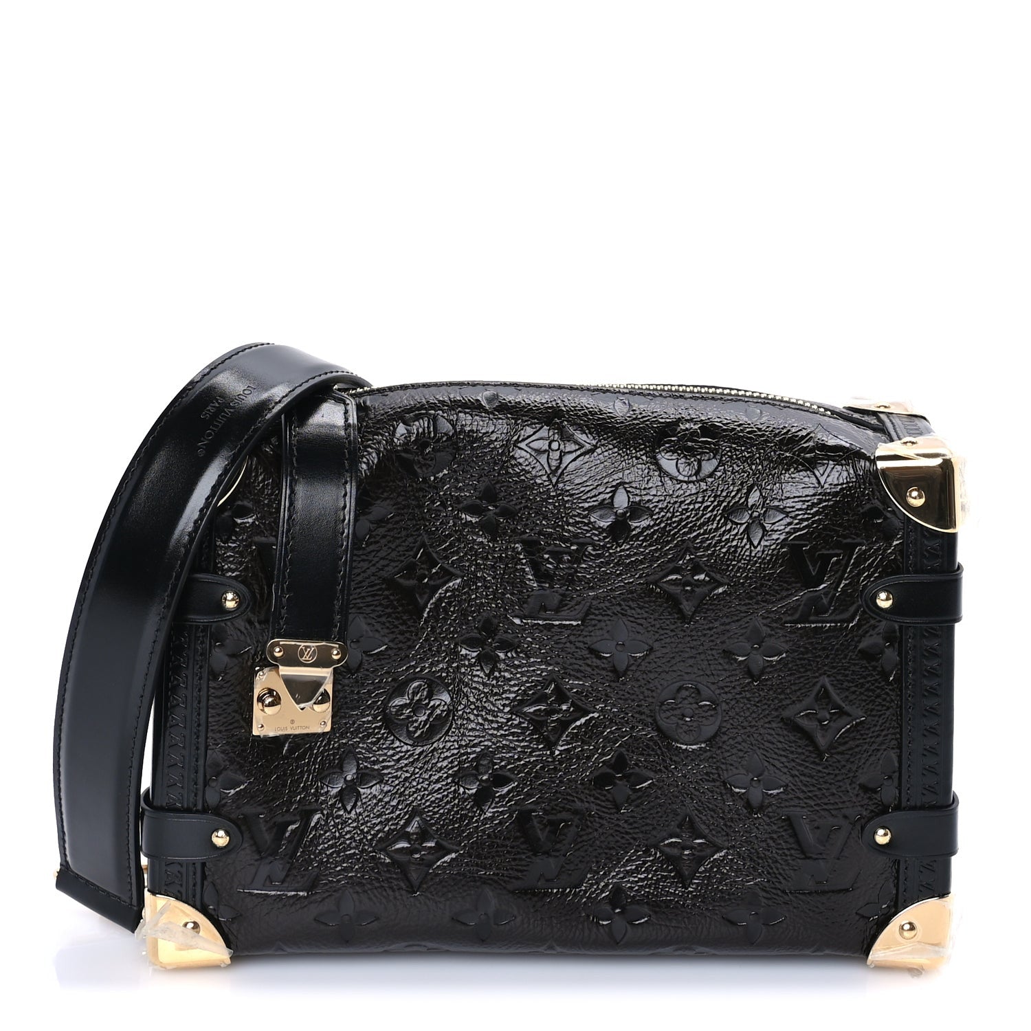 Louis Vuitton Calfskin Monogram Side Trunk MM  Brown 1 of 7